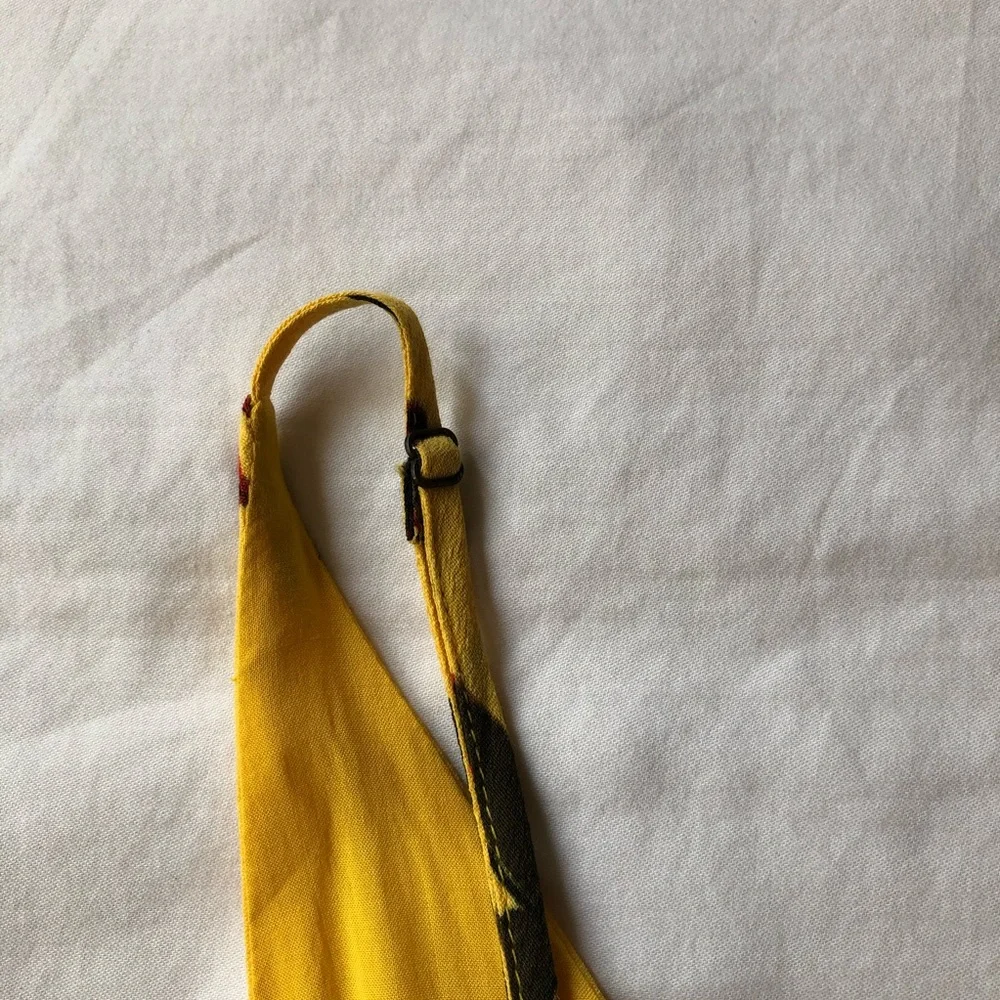 Urban Outfitters Zoe Printed Crepe Slip Dress SMALL
